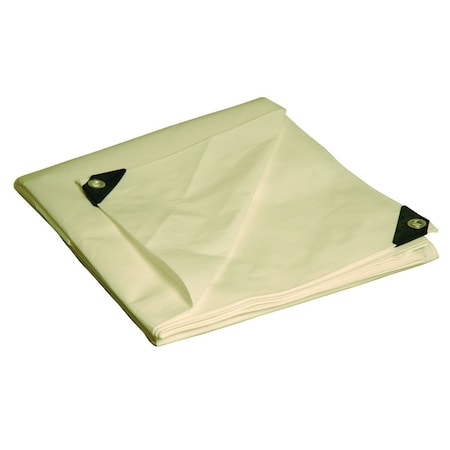 Dry Top Heavy Duty Tarp, White, Polyethylene 32030